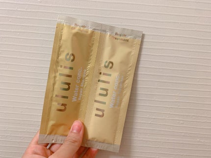 ウォーターコンク リペアシャンプー/ヘアトリートメント/ululis/シャンプー・コンディショナーを使ったクチコミ(1枚目)