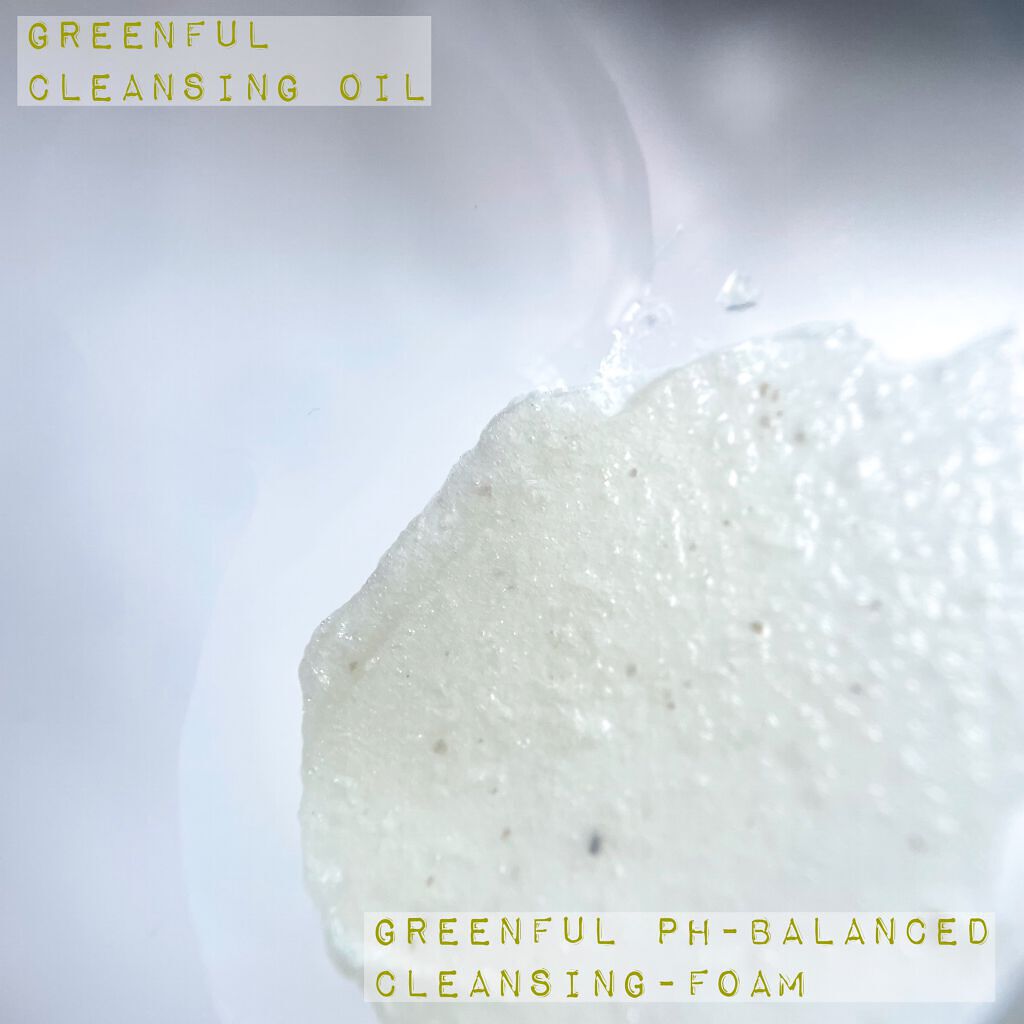 緑豆弱酸性クレンジング/beplain/クレンジングクリームを使ったクチコミ（2枚目）