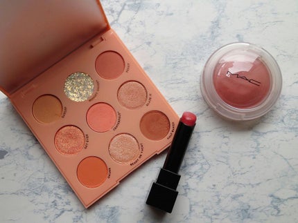 Eye Palette-Baby Got Peach /ColourPop/アイシャドウパレットを使ったクチコミ(3枚目)