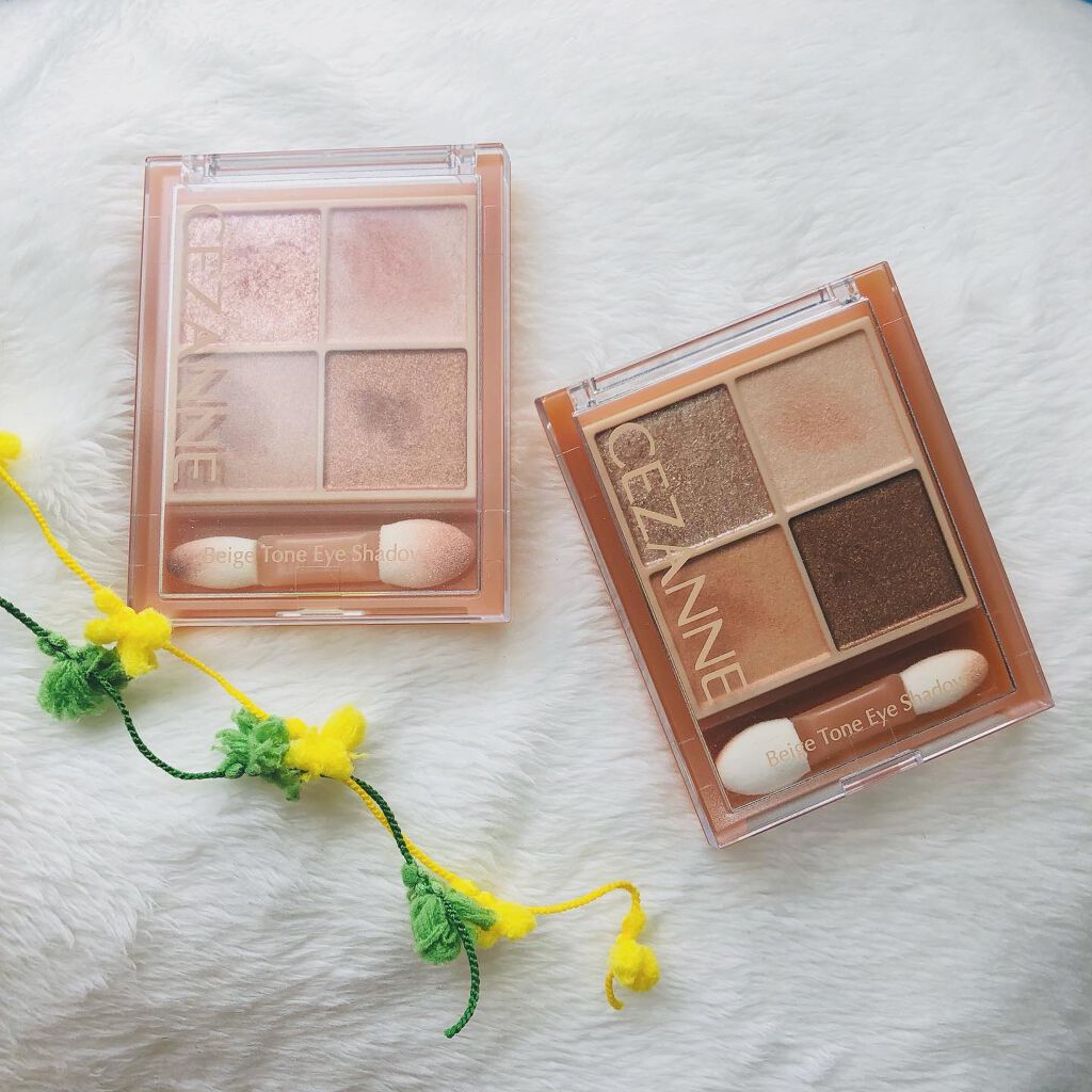 ベージュトーンアイシャドウ/CEZANNE/アイシャドウパレットを使ったクチコミ(1枚目)