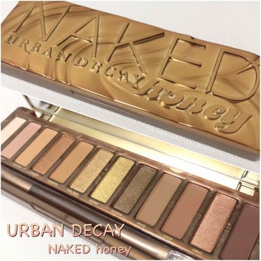 アーバンディケイ NAKED Honeyのクチコミ「🍯URBAN DECAY  NAKED honey🍯

発売前から話題になってたネイキッドシリ.....」（1枚目）