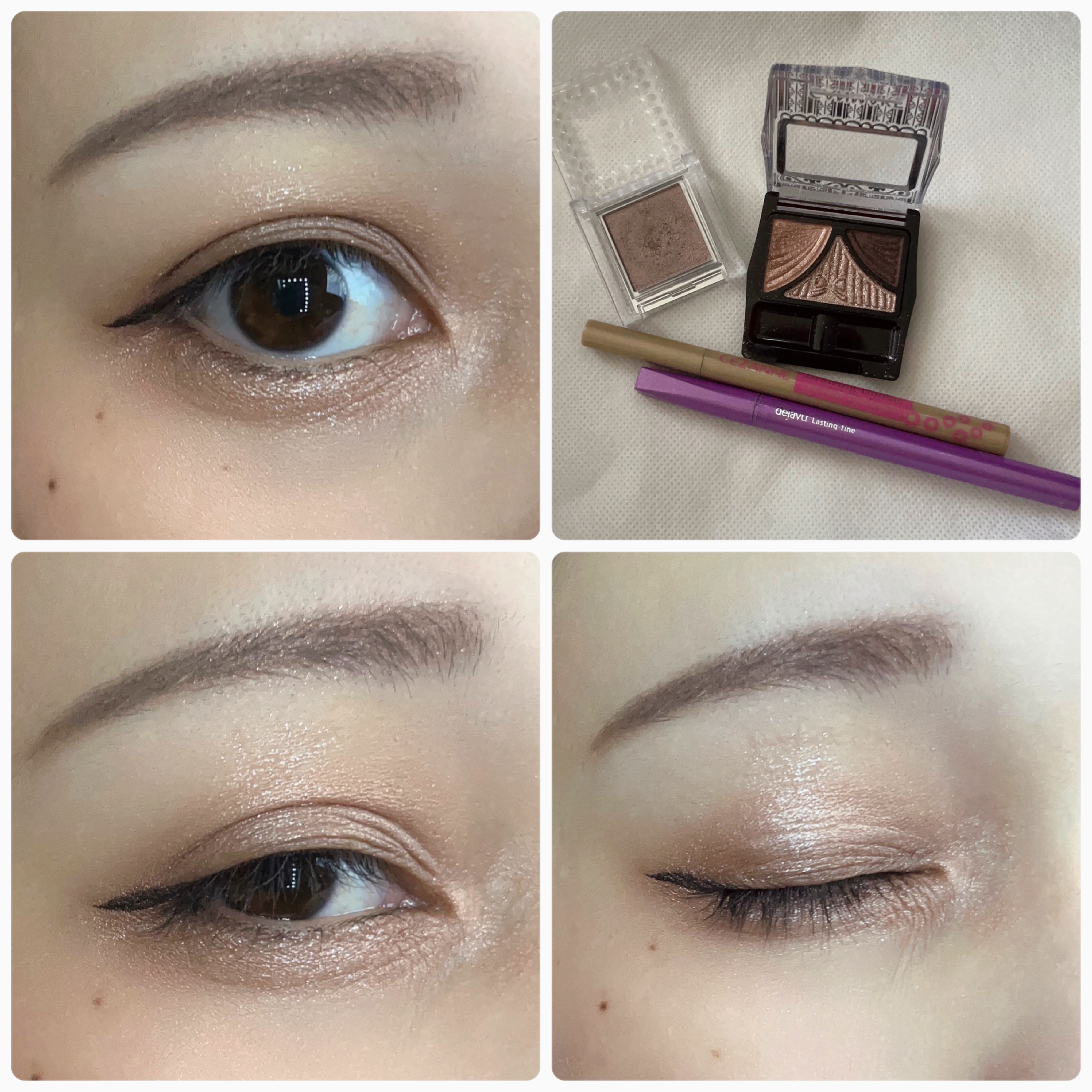 ジューシーピュアアイズ/キャンメイク/アイシャドウパレットを使ったクチコミ（1枚目）