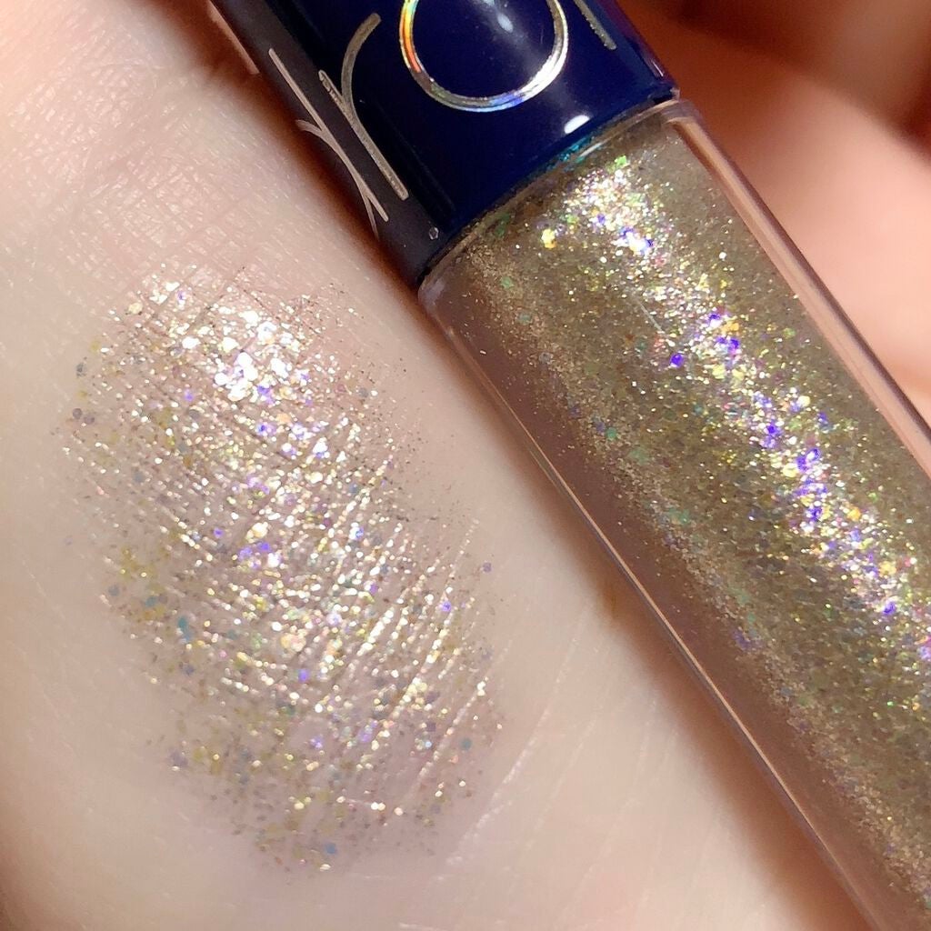 リキッド グリッター シャドウ/rom&nd/グリッターを使ったクチコミ(3枚目)