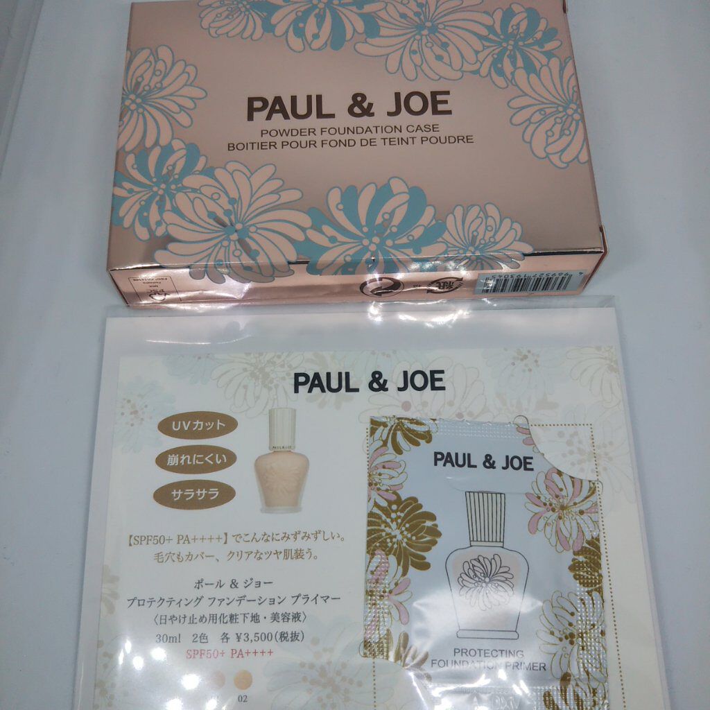 パウダー ファンデーション ケース 001/PAUL & JOE BEAUTE/その他化粧小物を使ったクチコミ(3枚目)