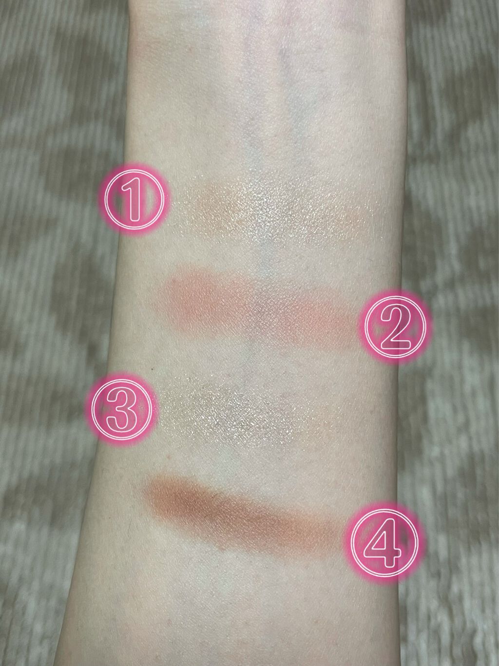 プレイカラーアイズ ミニオブジェ/ETUDE/アイシャドウパレットを使ったクチコミ（3枚目）