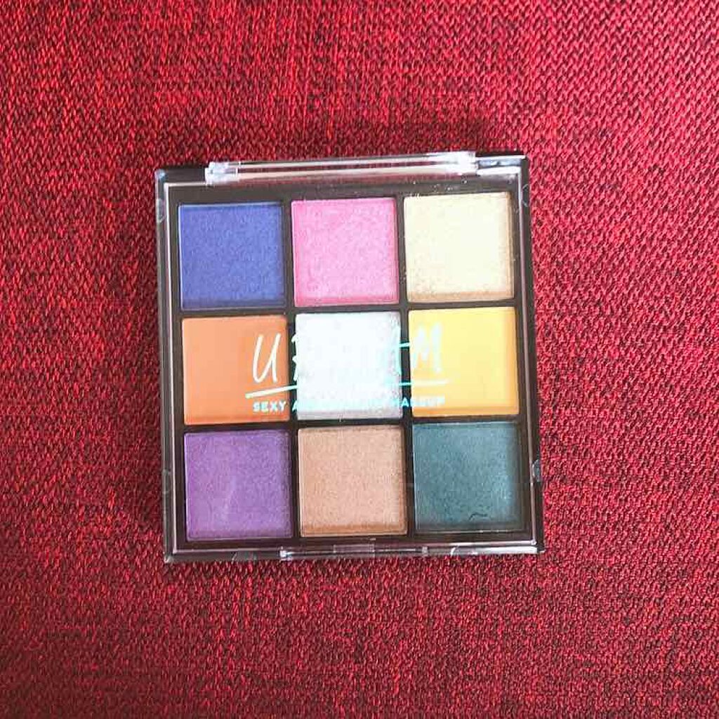 UR GLAM　BLOOMING EYE COLOR PALETTE/U R GLAM/アイシャドウパレットを使ったクチコミ（1枚目）