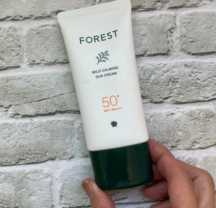 フォレスト マイルドカーミングサンクリーム/FoRest by Greenfinger/日焼け止めクリームを使ったクチコミ(2枚目)