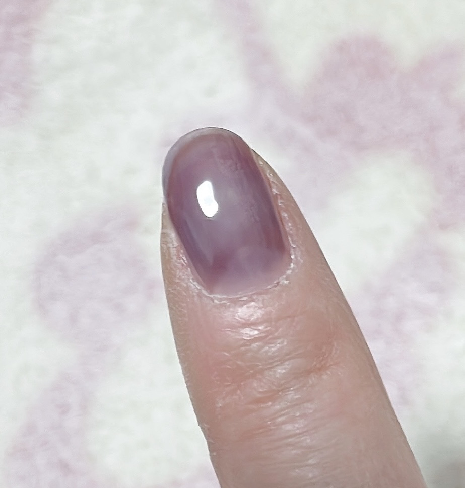 ジェルネイルDA 70 シアーバイオレット/IDATE/ジェルネイルを使ったクチコミ（2枚目）