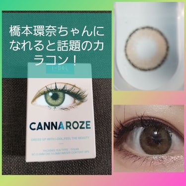 CANNA ROZE (カンナロゼ)/i-DOL/カラーコンタクトレンズを使ったクチコミ（1枚目）