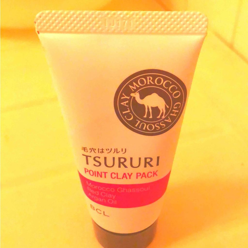 ツルリ 皮脂吸い出し 部分用パック ガスール&レッドパワー/ツルリ/洗い流すパック・マスクを使ったクチコミ(1枚目)