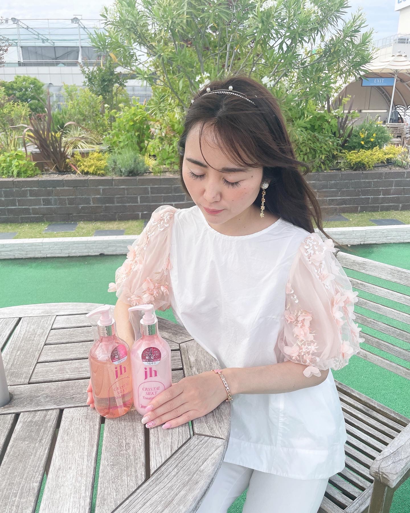 クリスタル シルキー シャンプー/トリートメント＜サラサラ＞/jenny house/シャンプー・コンディショナーを使ったクチコミ（1枚目）