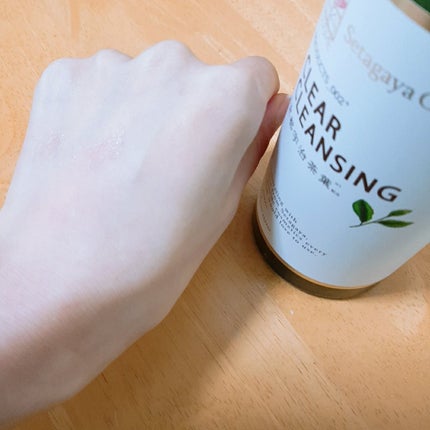 クリアクレンジング 京都宇治茶葉/世田谷コスメ/クレンジングジェルを使ったクチコミ(5枚目)