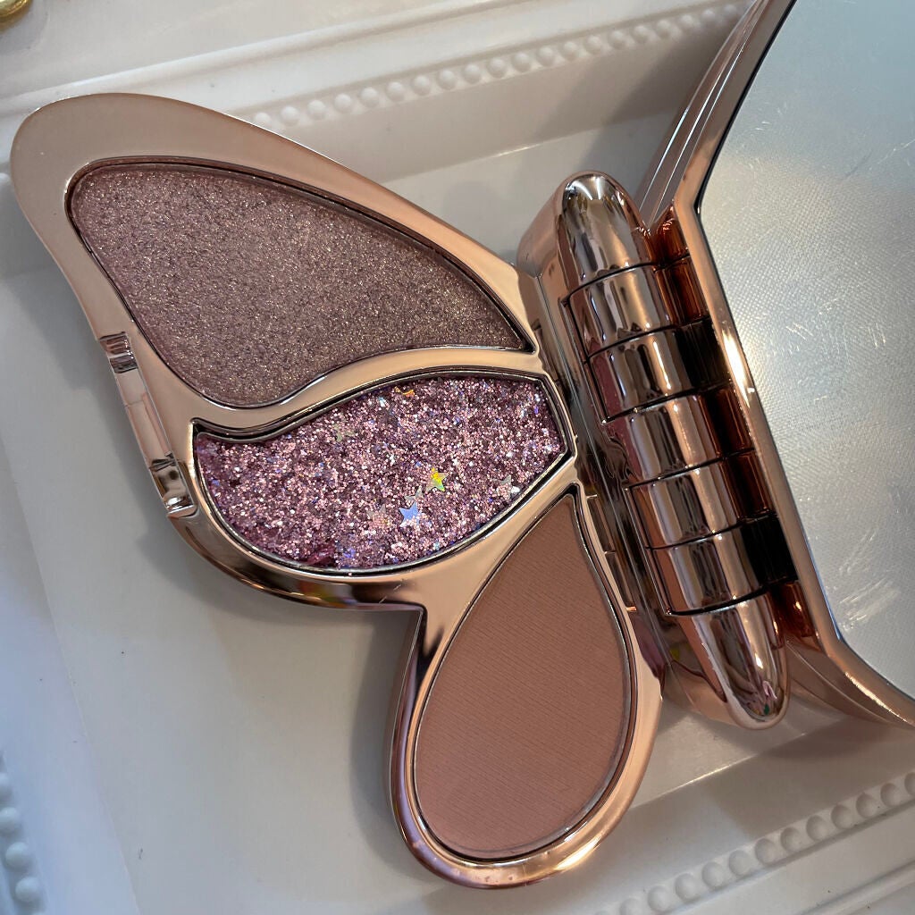 バタフライアイシャドウパレット/AGAG/アイシャドウパレットを使ったクチコミ(3枚目)