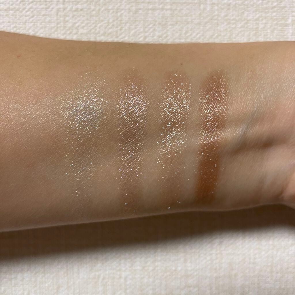 ピンク グロウ リュクス アイシャドウ パレット/BOBBI BROWN/アイシャドウパレットを使ったクチコミ(4枚目)