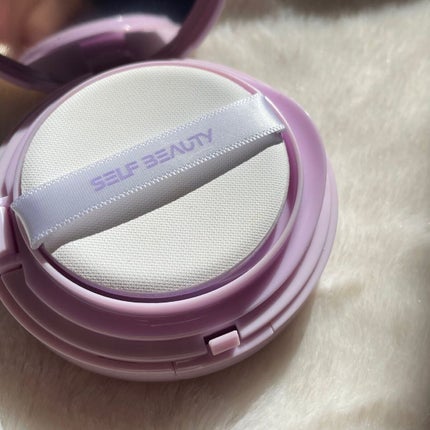 ユニコーン オーロラ光彩クッション/SELF BEAUTY/クッションファンデーションを使ったクチコミ(2枚目)