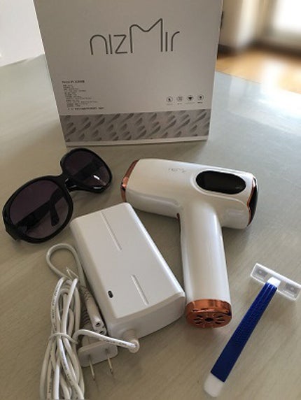 サファイヤIPL光脱毛器/NiZmir/家庭用脱毛器を使ったクチコミ(1枚目)