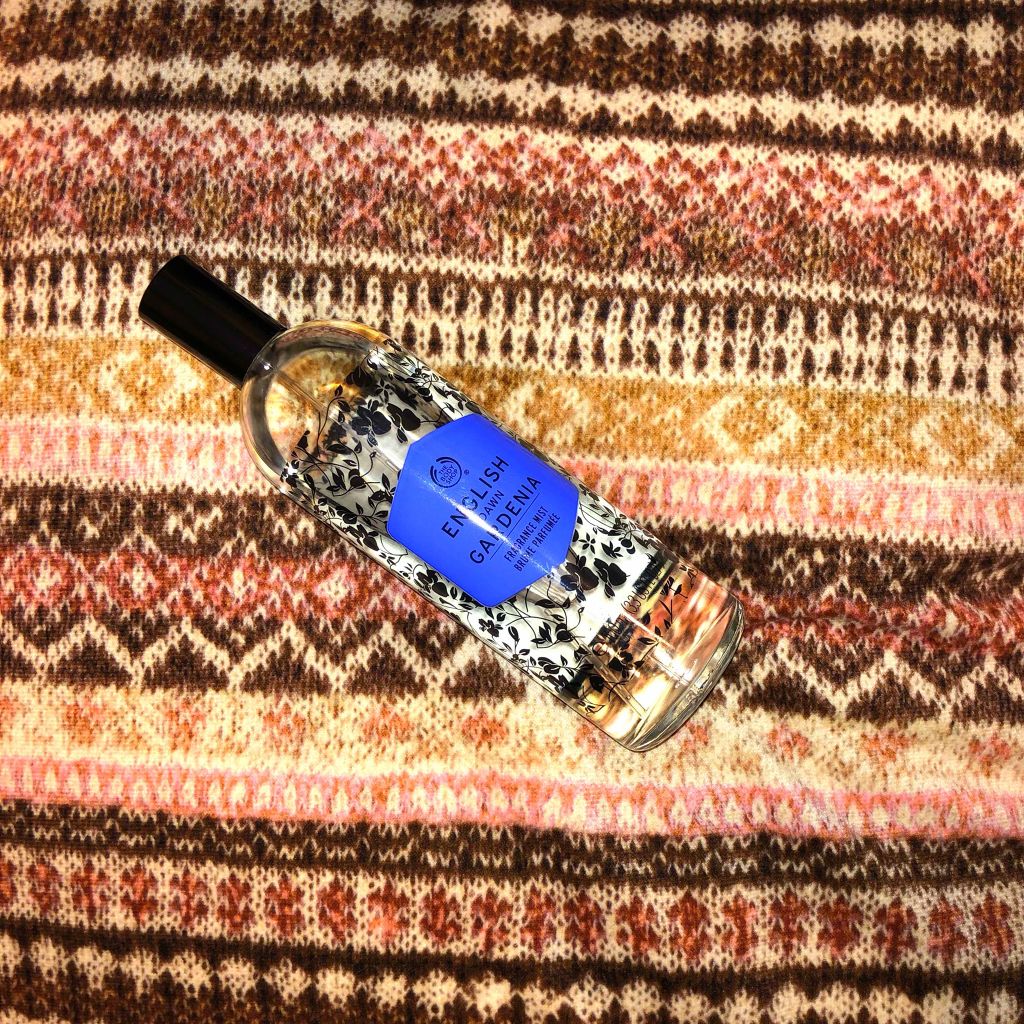 イングリッシュドーン ガーデニア フレグランスミスト/THE BODY SHOP/香水(その他)を使ったクチコミ(1枚目)