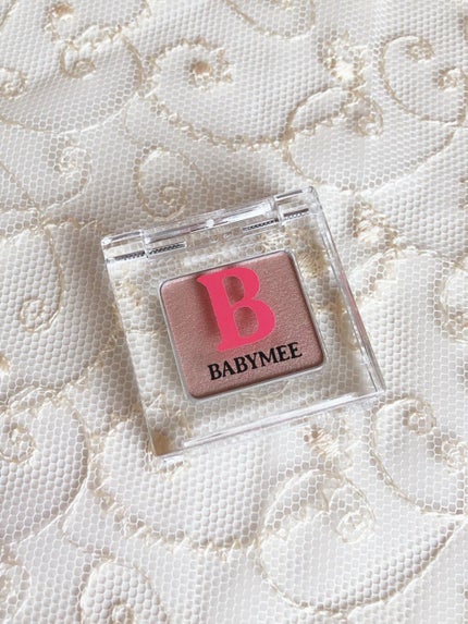 ニュアンスカラー シャドウ/BABYMEE/単色アイシャドウを使ったクチコミ(1枚目)