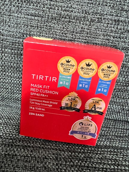 マスク フィット レッド クッション/TIRTIR(ティルティル)/クッションファンデーションを使ったクチコミ(1枚目)