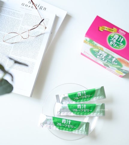 青汁フルーツゼリー/koplina/完全栄養食を使ったクチコミ(1枚目)