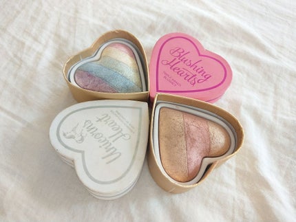 ブラッシング ハート/MAKEUP REVOLUTION/パウダーチークを使ったクチコミ(1枚目)