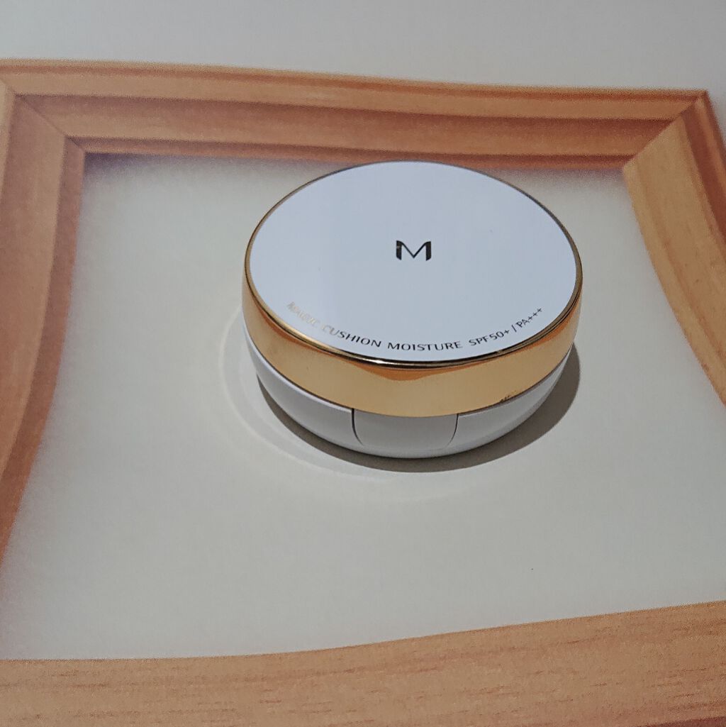 M クッション ファンデーション(モイスチャー)/MISSHA/クッションファンデーションを使ったクチコミ（1枚目）