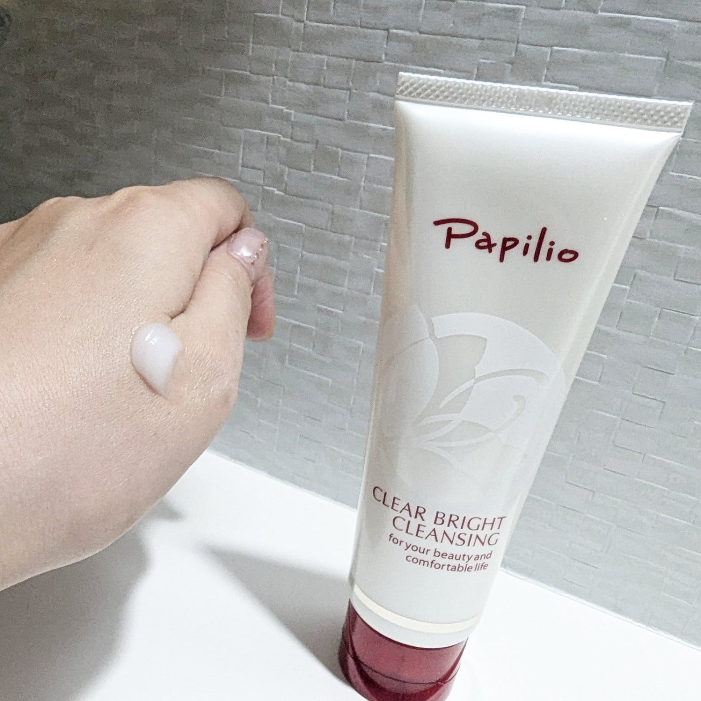 クリアブライトクレンジング/Papilio/ミルククレンジングを使ったクチコミ(3枚目)