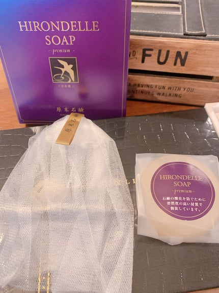 SOAP Premium/HIRONDELLE/洗顔石鹸を使ったクチコミ(2枚目)