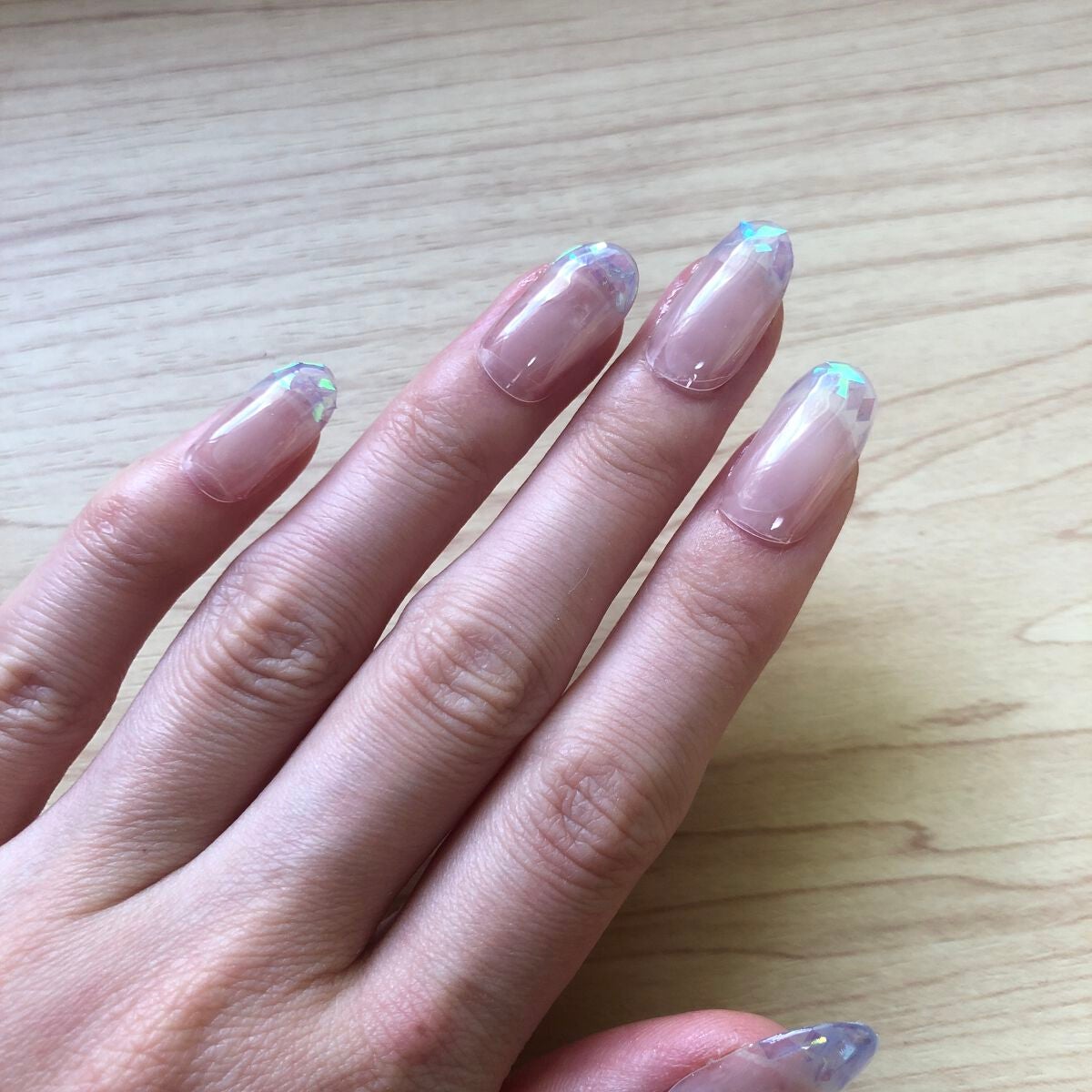 ジェルネイル(ライト対応)/セリア/ジェルネイルを使ったクチコミ(2枚目)