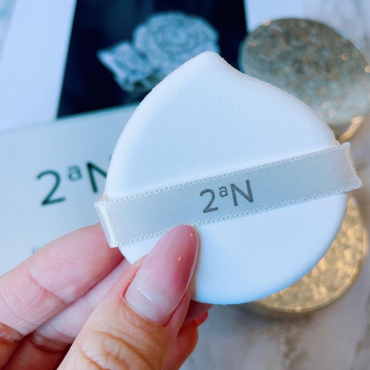 グリーミングテンションパクト/2aN/クリーム・エマルジョンファンデーションを使ったクチコミ（3枚目）