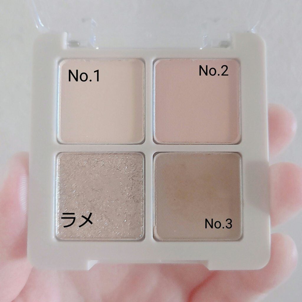NOTONE Peach Blush Toast cafe eye palette /Sonomama FRUIT/アイシャドウパレットを使ったクチコミ(3枚目)
