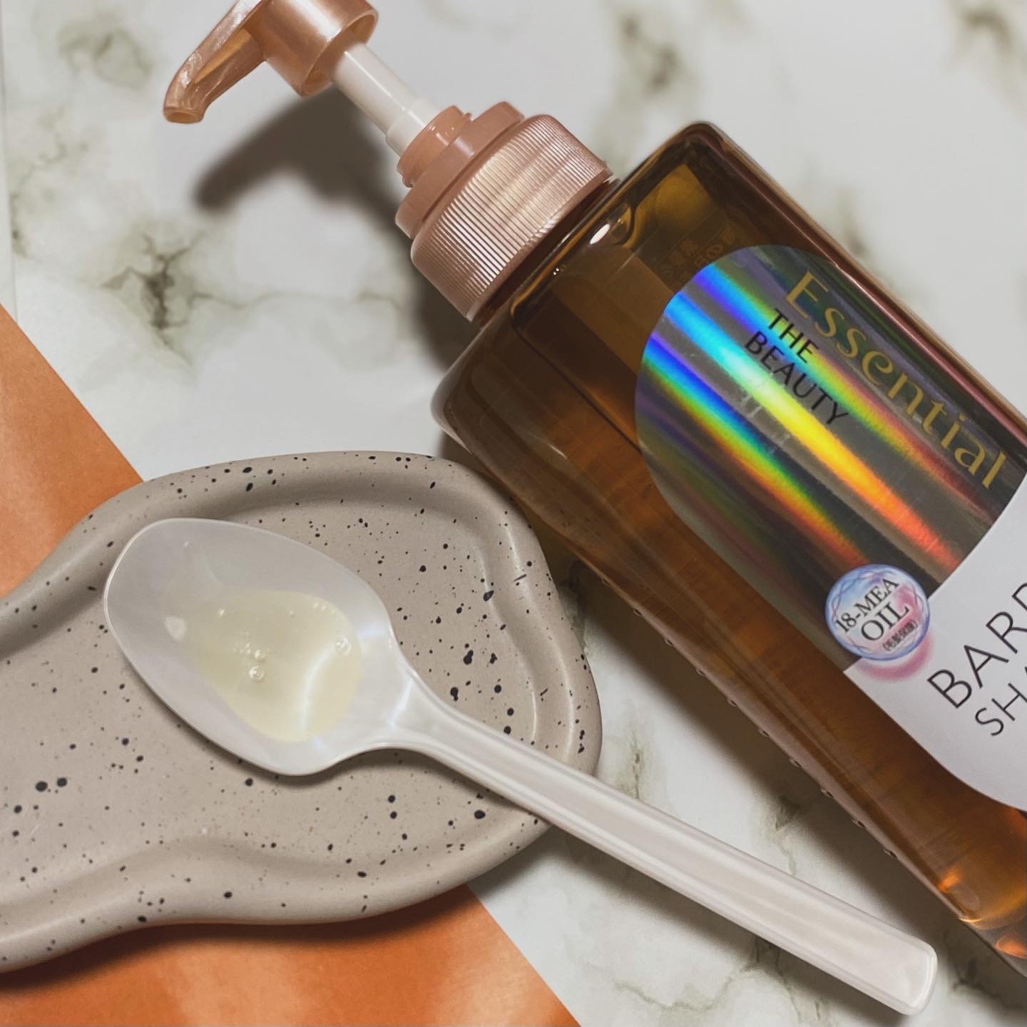 ザビューティ 髪のキメ美容素髪を守る バリアシャンプー/コンディショナー/エッセンシャル/シャンプー・コンディショナーを使ったクチコミ（2枚目）