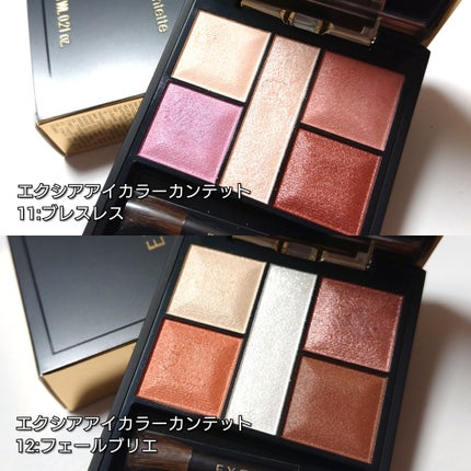 エクシア アイカラー カンテット/ALBION/アイシャドウパレットを使ったクチコミ(2枚目)