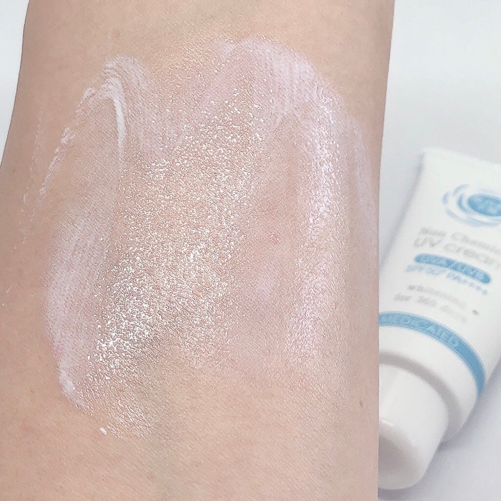 紫外線予報 ノンケミカル薬用美白UVクリームM/紫外線予報/日焼け止めクリームを使ったクチコミ(5枚目)