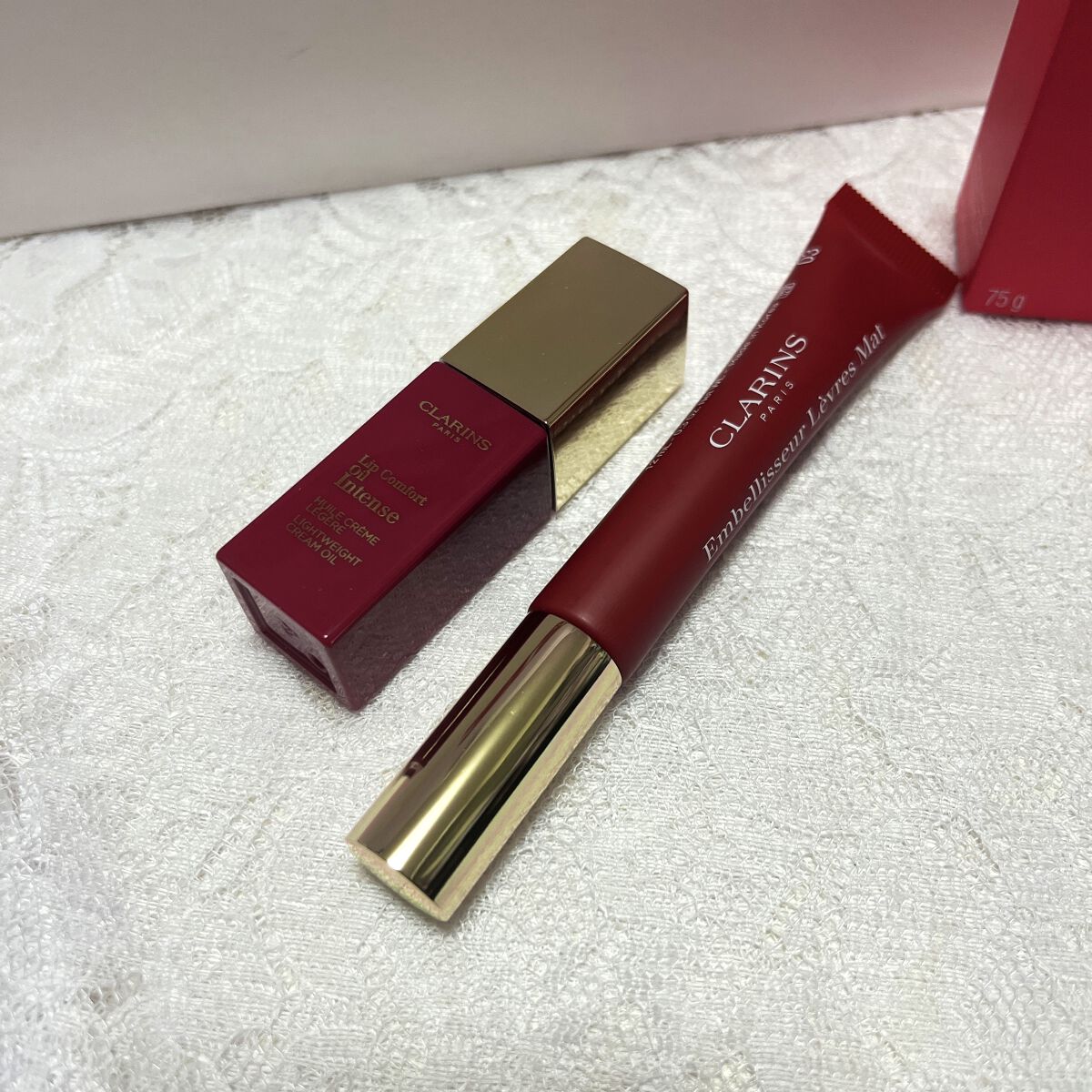 CLARINS リップ パーフェクター ベルベッドのクチコミ「購入メモ📝
✼••┈┈••✼••┈┈••✼••┈┈••✼••┈┈••✼

CLARINS
リッ.....」（2枚目）