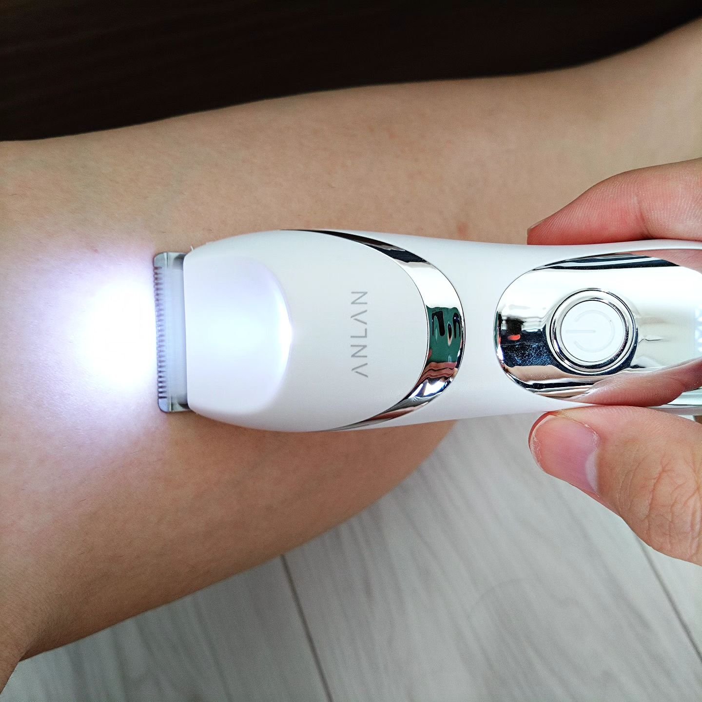 レディースシェーバー/ANLAN/ボディケア美容家電を使ったクチコミ（2枚目）