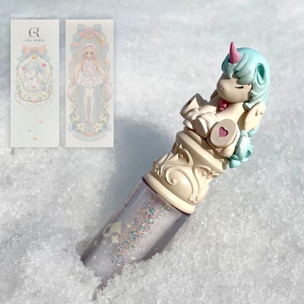 可愛物語 奇境の森 リキッドアイシャドウ/Cute Rumor(可愛物語)/リキッドアイシャドウを使ったクチコミ(6枚目)