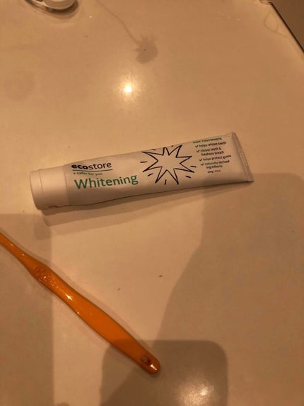 トゥースペースト<ホワイトニング>/ecostore/歯磨き粉を使ったクチコミ(1枚目)