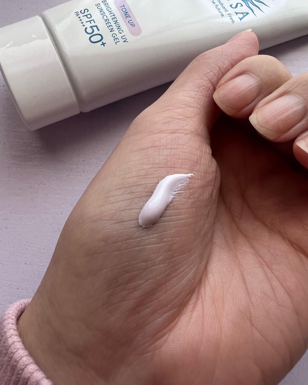 ブライトニングUV ジェル N/アネッサ/化粧下地を使ったクチコミ(2枚目)