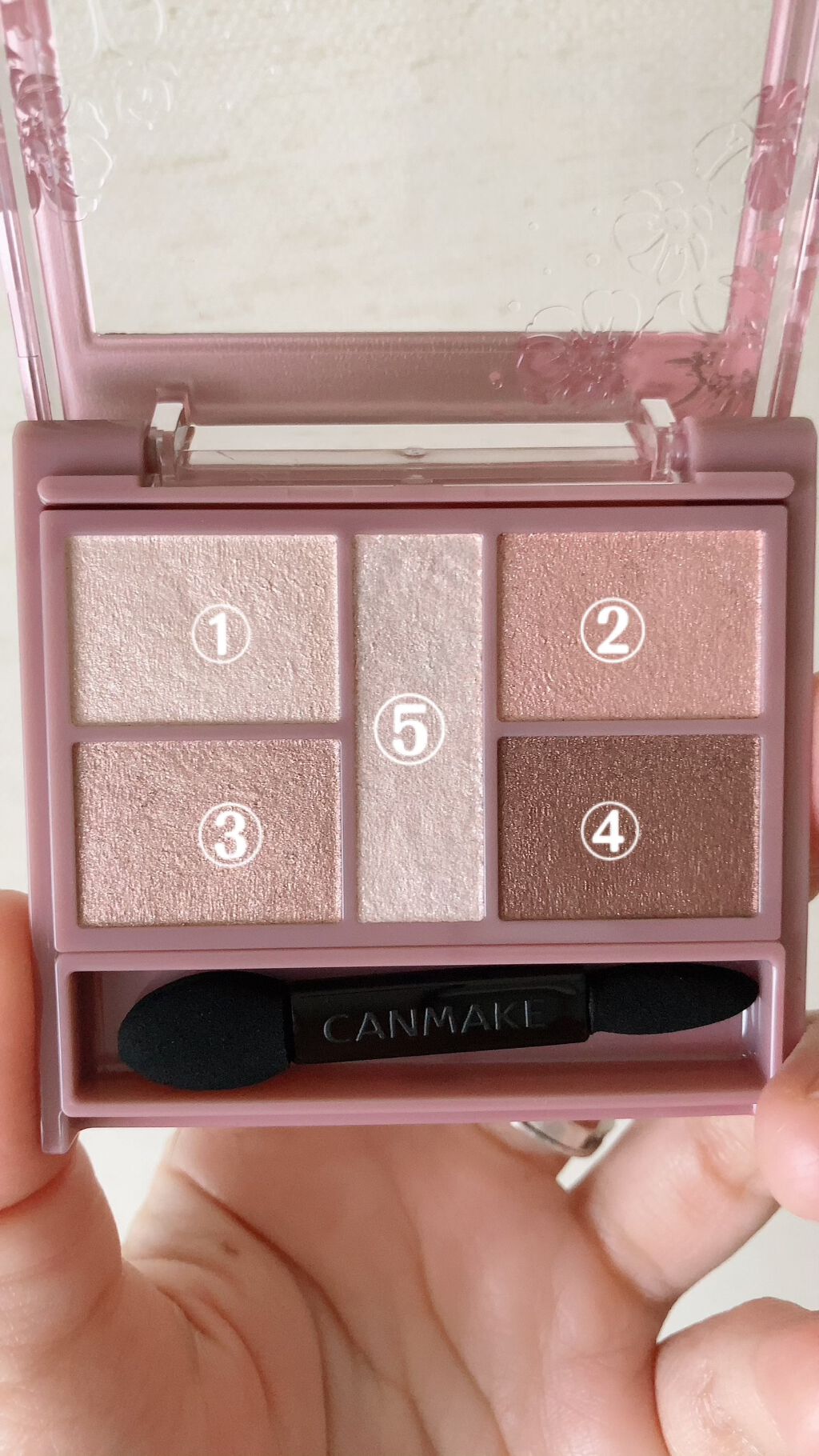 パーフェクトスタイリストアイズ/キャンメイク/アイシャドウパレットを使ったクチコミ(2枚目)