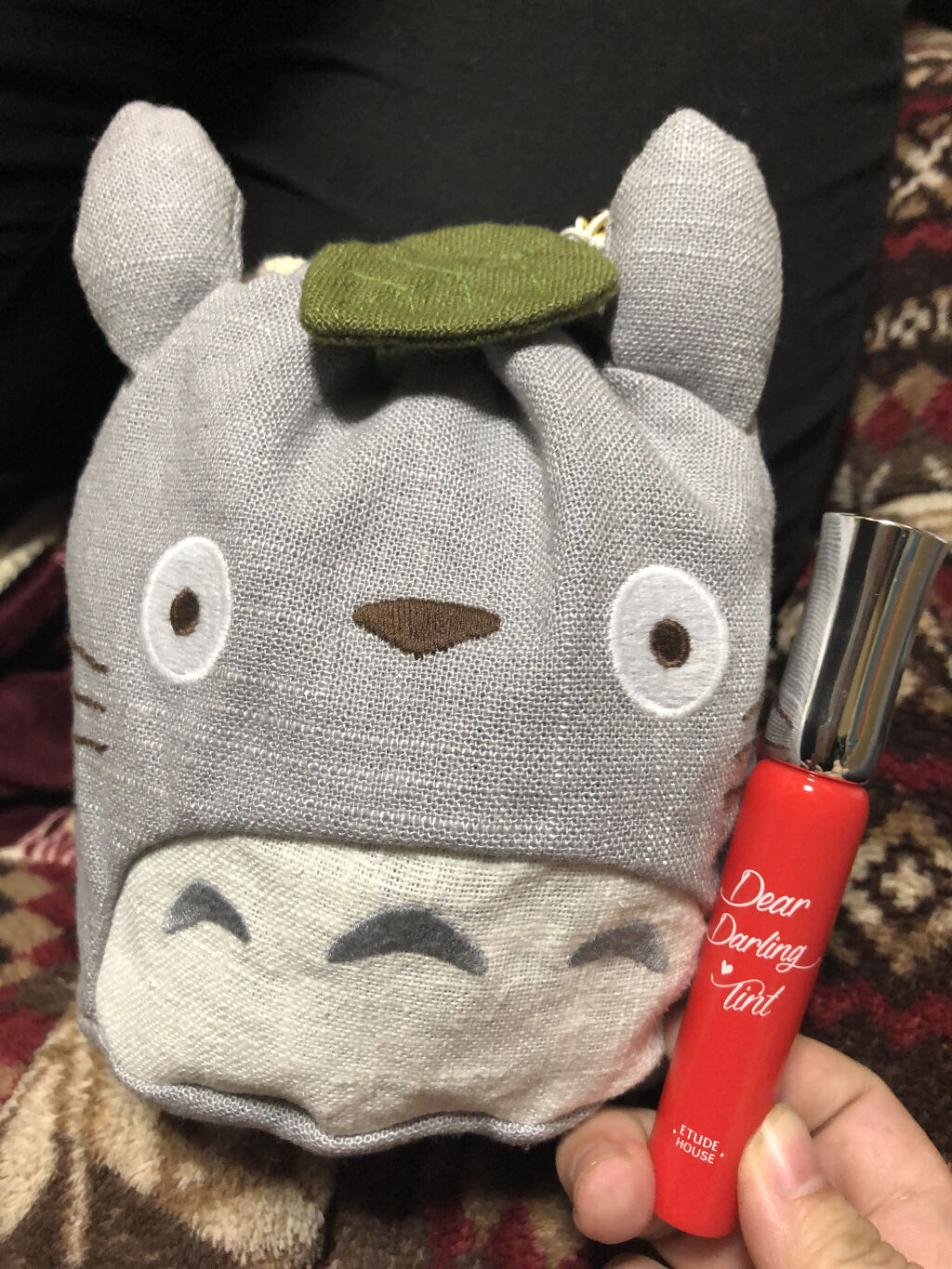 ディアダーリン オイルティント RD302 トマト/ETUDE/リップグロスを使ったクチコミ（1枚目）