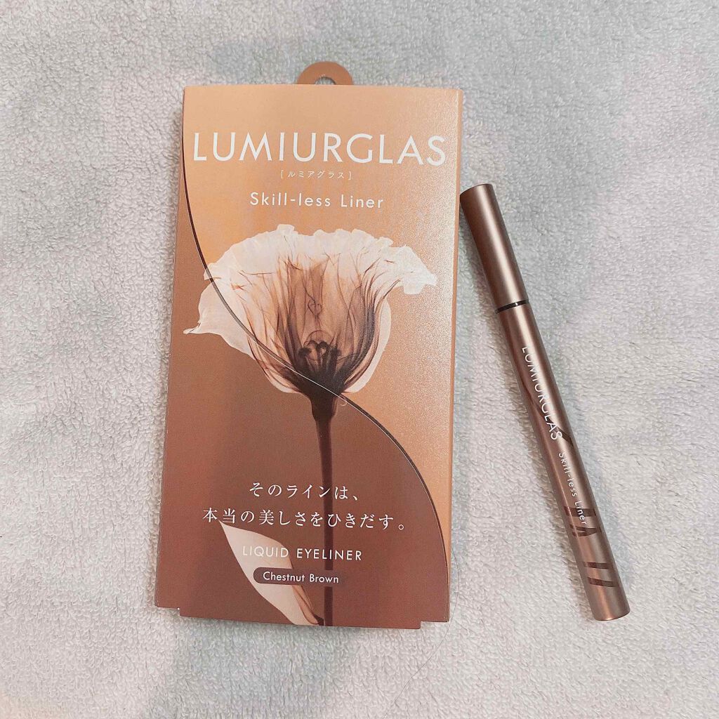 スキルレスライナー/LUMIURGLAS/リキッドアイライナーを使ったクチコミ（1枚目）