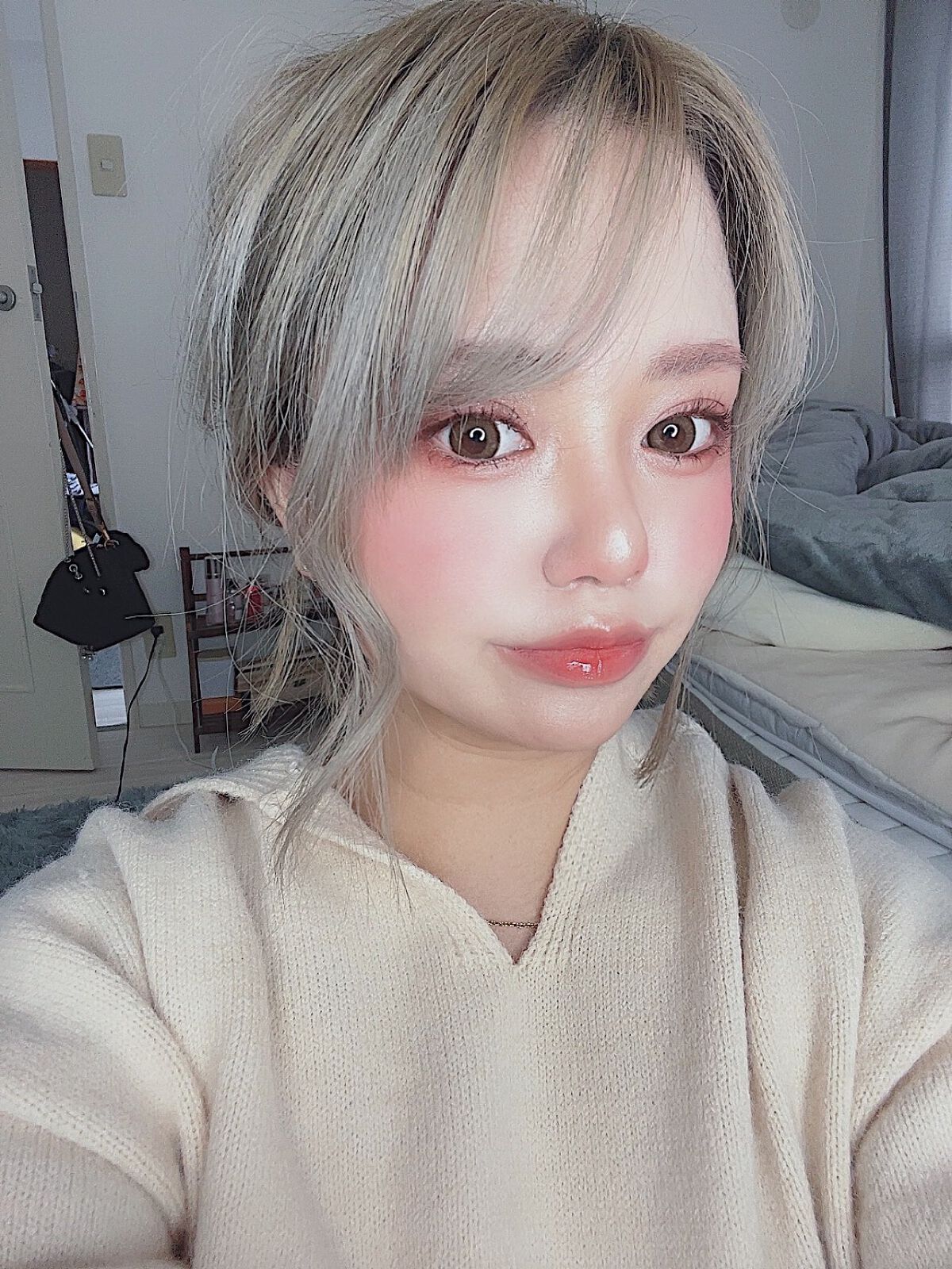 ナチュラル チークN/CEZANNE/パウダーチークを使ったクチコミ（3枚目）