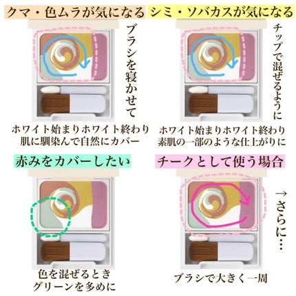 カラーブレンドパウダーコンシーラー/ディエム クルール/パウダーコンシーラーを使ったクチコミ(5枚目)