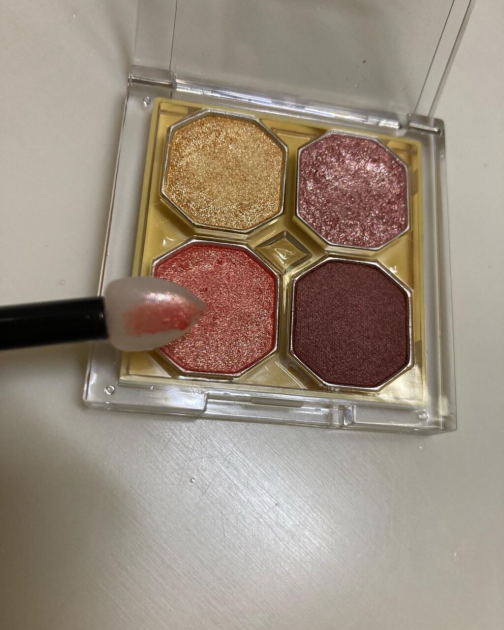 プレイカラーアイズ ミニオブジェ/ETUDE/アイシャドウパレットを使ったクチコミ(6枚目)