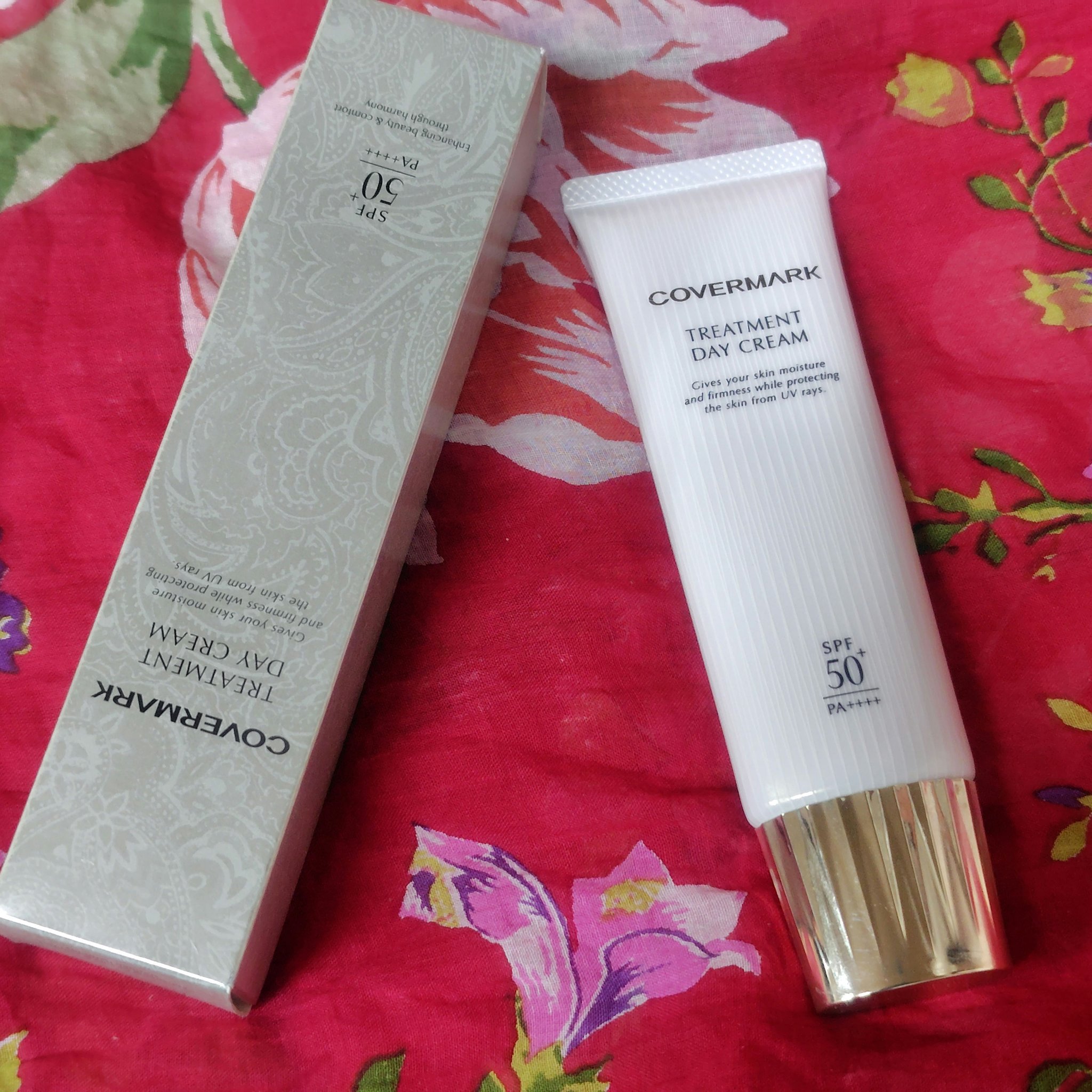 トリートメント デイ クリーム/COVERMARK/日焼け止めクリームを使ったクチコミ（1枚目）