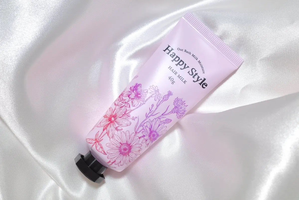 ハッピースタイル ミルクモイスチュア/菊星/ヘアミルクを使ったクチコミ(1枚目)
