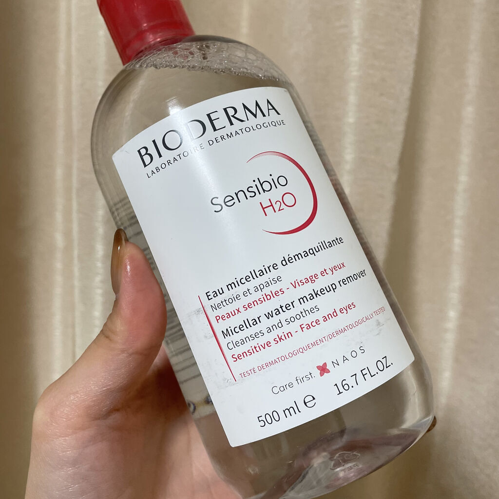 サンシビオ エイチツーオー D/ビオデルマ/クレンジングウォーターを使ったクチコミ（1枚目）