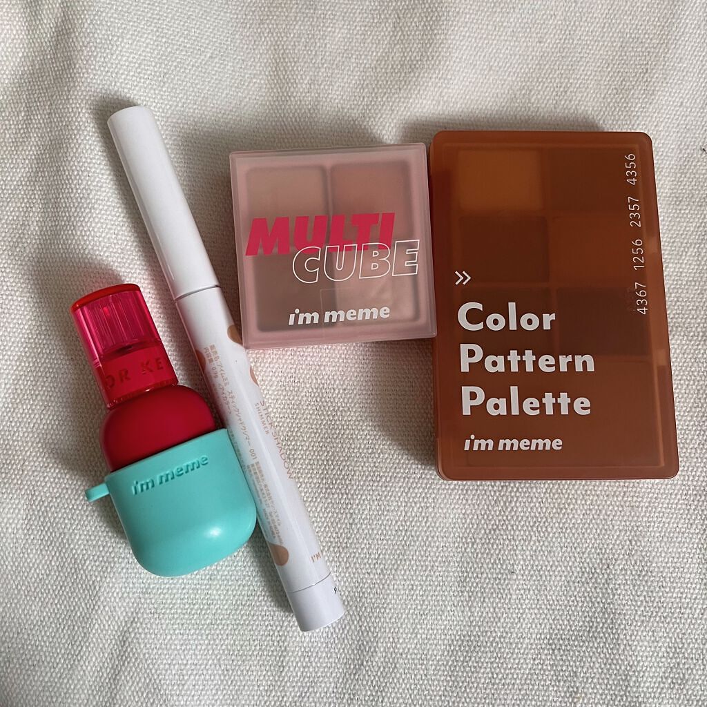 マルチキューブ/i’m meme/マルチパレットを使ったクチコミ(2枚目)