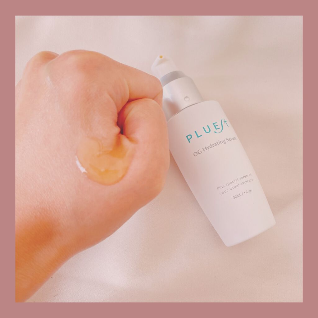 OG ハイドレーティングセラム/PLUEST/美容液を使ったクチコミ(2枚目)